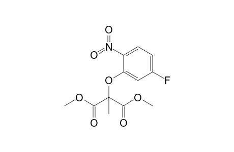 Dimethyl 2-methyl-2-(5'-fluoro-2'-nitrophenoxy)malonate