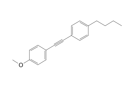 1-n-Butyl-4-[(4-methoxyphenyl)ethynyl]benzene