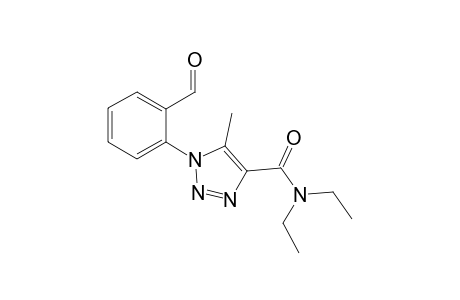 N,N-Diethyl-1-(2-formylphenyl)-5-methyl-1H-1,2,3-triazole-4-carboxamide