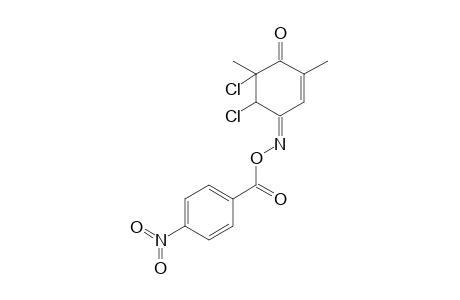 4-nitrobenzoic acid [(5,6-dichloro-4-keto-3,5-dimethyl-1-cyclohex-2-enylidene)amino] ester