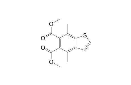 Benzo[b]thiophene-5,6-dicarboxylic acid, 4,7-dimethyl-, dimethyl ester