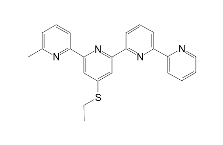 6-Methyl-4'-(ethylthio)-2,2':6",2"'-quaterpyridine