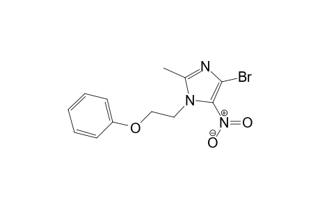 4-Bromo-2-methyl-5-nitro-1-(2-phenoxyethyl)-1H-imidazole