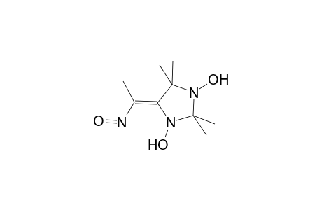 (5Z)-1,3-dihydroxy-2,2,4,4-tetramethyl-5-(1-nitrosoethylidene)imidazolidine