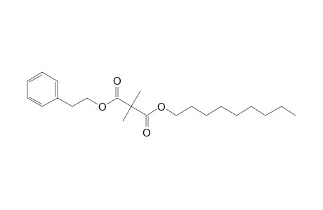 Dimethylmalonic acid, nonyl 2-phenethyl ester