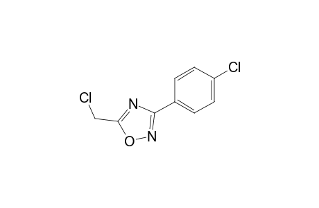 5-(chloromethyl)-3-(p-chlorophenyl)-1,2,4-oxadiazole