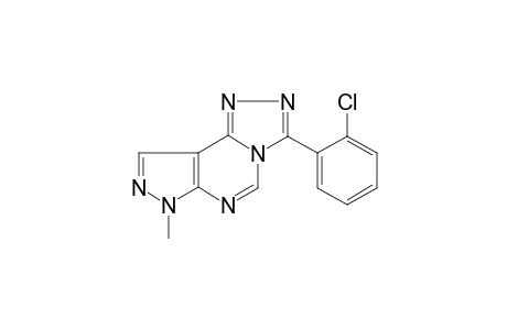 3-(2-Chlorophenyl)-7-methyl-7H-pyrazolo[4,3-e][1,2,4]triazolo[4,3-c]pyrimidine