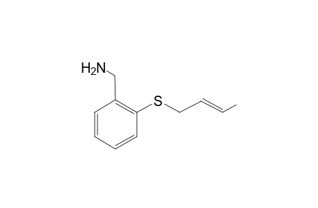 2-(But-2'-enylthio)benzylamine