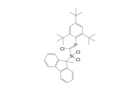 (Z)-(chloro(dichloro(9-methyl-9H-fluoren-9-yl)silyl)methylene)(2,4,6-tri-tert-butylphenyl)phosphine