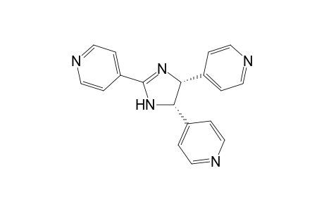 4-[(4R,5S)-2,5-bis(4-pyridyl)-2-imidazolin-4-yl]pyridine