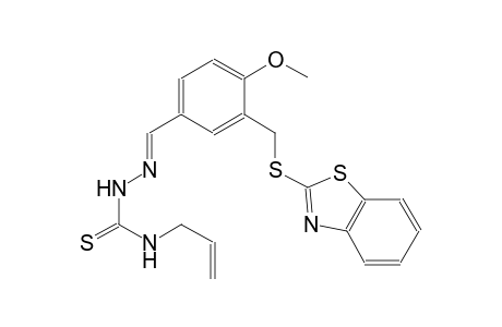 3-[(1,3-benzothiazol-2-ylsulfanyl)methyl]-4-methoxybenzaldehyde N-allylthiosemicarbazone