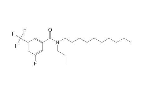 Benzamide, 3-fluoro-5-trifluoromethyl-N-propyl-N-decyl-