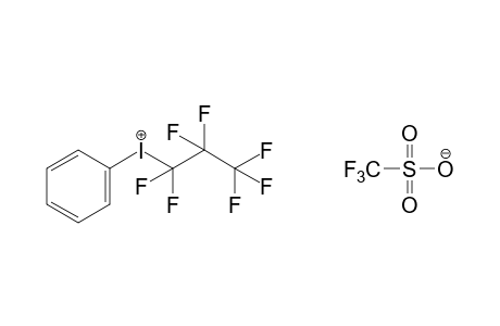 (heptafluoropropyl)phenyliodonium trifluoromethanesulfonate