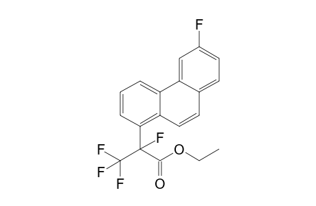 2,3,3,3-tetrafluoro-2-(6-fluoro-1-phenanthrenyl)propanoic acid ethyl ester