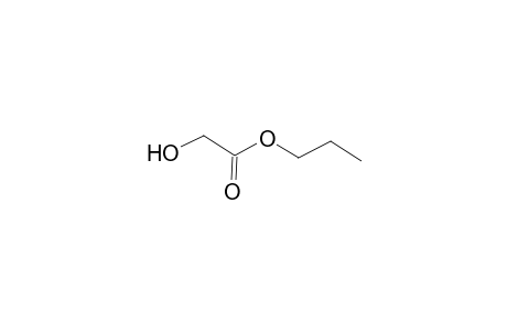 Acetic acid, hydroxy-, propyl ester