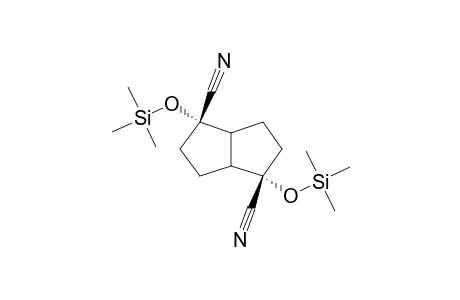 R-1H,C-5H,T-2,T-6-BIS-(TRIMETHYLSILYLOXY)-BICYCLO-[3.3.0]-OCTANE-2,6-DICARBONITRILE