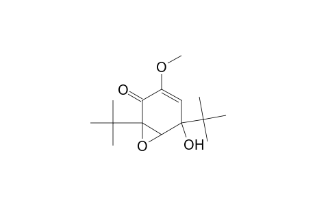 7-Oxabicyclo[4.1.0]hept-3-en-2-one, 1,5-bis(1,1-dimethylethyl)-5-hydroxy-3-methoxy-