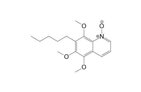 5,6,8-trimethoxy-7-pentylquinoline N-oxide