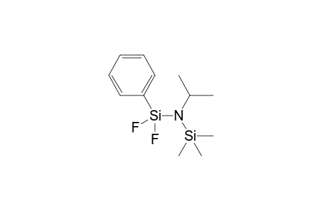 Trimethylsilyl-isopropylamino-difluorophenylsilane