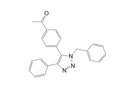 1-(4-(1-Benzyl-4-phenyl-1H-1,2,3-triazol-5-yl)phenyl)ethanone