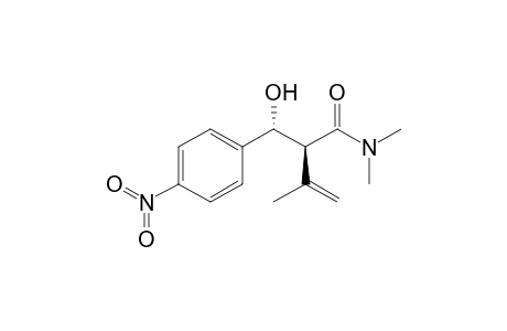 (anti)-2-Hydroxy-2-[(p-nitrophenyl)methyl]-3,N,N-trimethyl-3-butenamide
