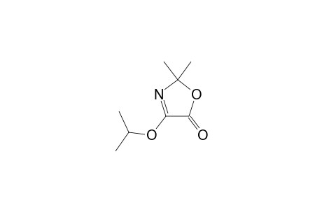2,2-DIMETHYL-4-ISOPROPOXY-1,3-OXAZOL-5(2H)-ONE