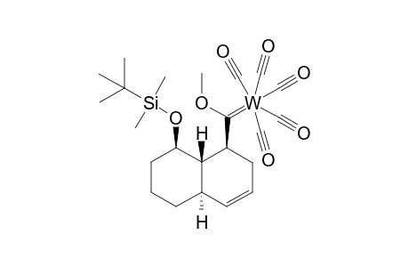 (1R,4aR,8S,8aS)-1-(tert-Butyldimethylsiloxy)-8-[methoxy(pentacarbonyltungdten)methyl]octahydronaphthalene