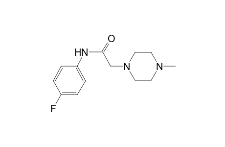 Acetamide, N-(4-fluorophenyl)-2-(4-methyl-1-piperazinyl)-