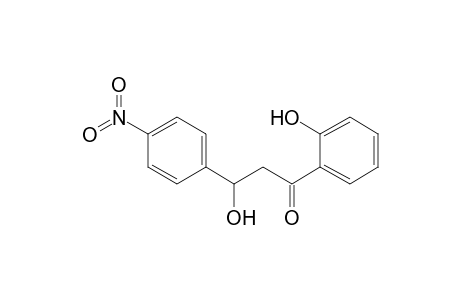 3-Hydroxy-1-(2-hydroxyphenyl)-3-(4-nitrophenyl)propan-1-one