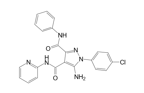 5-Amino-1-(4-chlorophenyl)-N3 -phenyl-N4 -(pyridin-2-yl)-1H-pyrazole-3,4-dicarboxamide