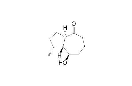 (1R,3aR,8R,8aR)-1-methyl-8-oxidanyl-2,3,3a,5,6,7,8,8a-octahydro-1H-azulen-4-one