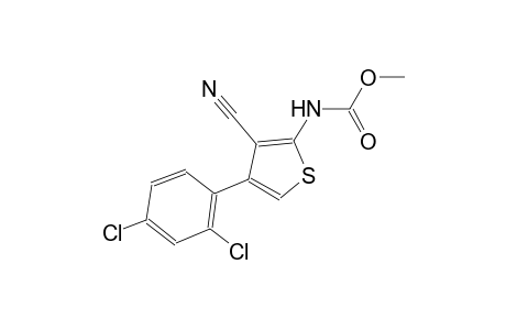 methyl 3-cyano-4-(2,4-dichlorophenyl)-2-thienylcarbamate