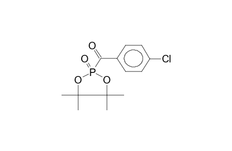 2-PARA-CHLOROBENZOYL-4,4,5,5-TETRAMETHYL-2-OXO-1,3,2-DIOXAPHOSPHOLANE