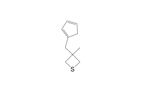 3-( Cyclopentadienylmethyl)-3-methyl-thietane