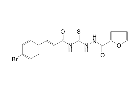(2E)-3-(4-bromophenyl)-N-{[2-(2-furoyl)hydrazino]carbothioyl}-2-propenamide