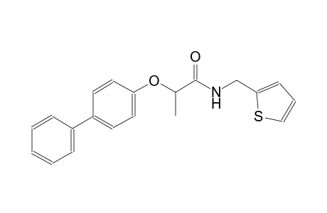 2-([1,1'-biphenyl]-4-yloxy)-N-(2-thienylmethyl)propanamide