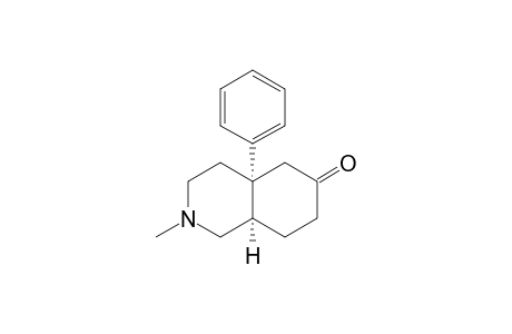 6(2H)-Isoquinolinone, octahydro-2-methyl-4a-phenyl-, cis-