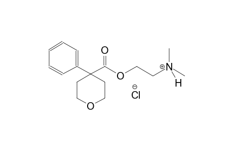 N,N-dimethyl-2-{[(4-phenyltetrahydro-2H-pyran-4-yl)carbonyl]oxy}ethanaminium chloride
