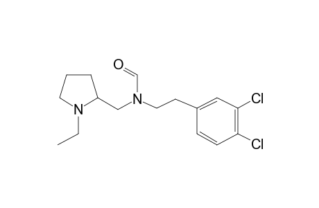 2-(3,4-Dichlorophenyl)ethyl[(1-ethyl-2-pyrrolidinyl)methyl]formamide