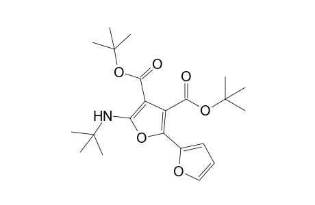 2-(tert-butylamino)-5-(2-furanyl)furan-3,4-dicarboxylic acid ditert-butyl ester