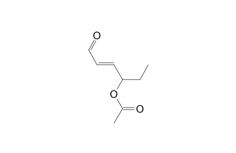 (E)-4-Acetoxyhex-2-enal