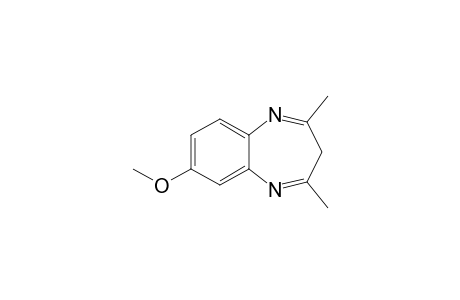 7-Methoxy-2,4-dimethyl-3H-benzo[b]-[1,4]-diazepine