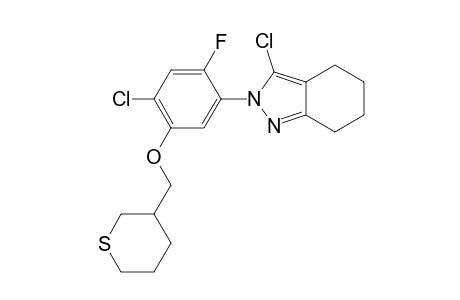 2H-Indazole, 3-chloro-2-[4-chloro-2-fluoro-5-[(tetrahydro-2H-thiopyran-3-yl)methoxy]phenyl]-4,5,6,7-tetrahydro-