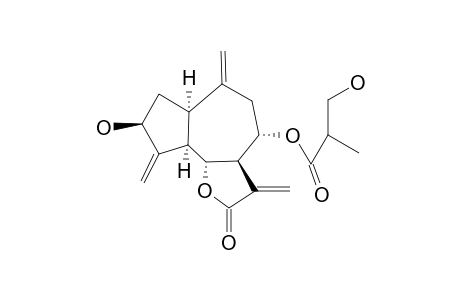 CYNAROPICRIN,DESACYL,8-(3-HYDROXYISOBUTYRATE)