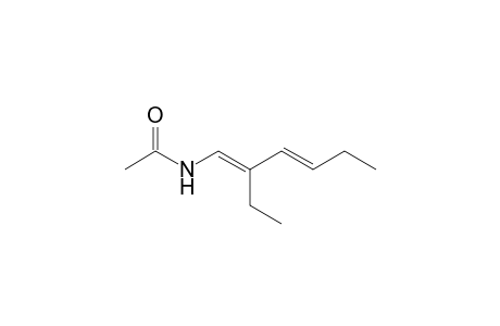N-[(1E,3E)-2-Ethyl-1,3-hexadienyl]-acetamide