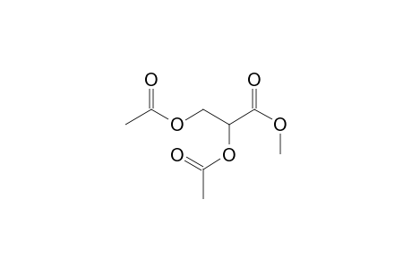 3-Methoxy-3-oxopropane-1,2-diyl diacetate