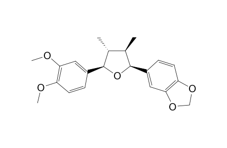 FUTOKADSURIN-B;REL-(7R,8R,7'S,8'R)-3',4'-METHYLENEDIOXY-3,4-DIMETHOXY-7,7'-EPOXYLIGNAN