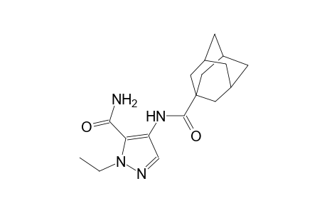 4-[(1-adamantylcarbonyl)amino]-1-ethyl-1H-pyrazole-5-carboxamide