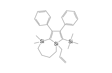 (8-Trimethylsilyl-9,10-diphenyl-2-dimethyl-7-prop-2-en-1-yl)-2,7-disilabicyclo[5.3.0]deca-8,10-diene