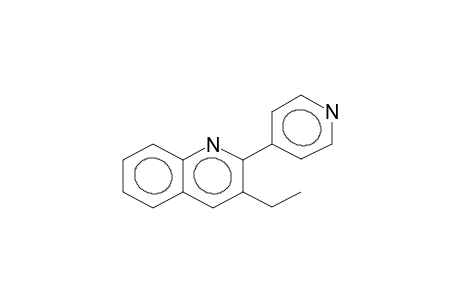 2-(PYRID-4-YL)-3-ETHYLQUINOLINE